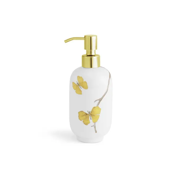 Butterfly Gingko Porcelain Soap Dispenser Carats Mcallen, TX
