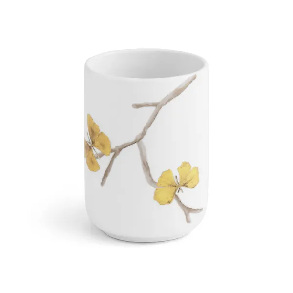 Butterfly Gingko Porcelain Toothbrush Holder Carats Mcallen, TX