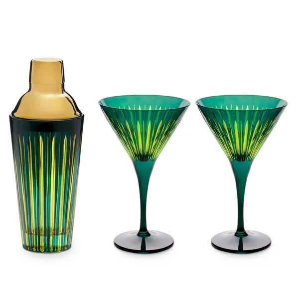 Prism Cocktail set- Green Carats Mcallen, TX