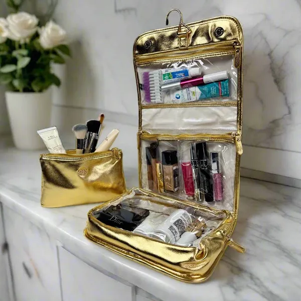 Getaway Toiletry Case-Pearl Quilted Image 2 Carats Mcallen, TX