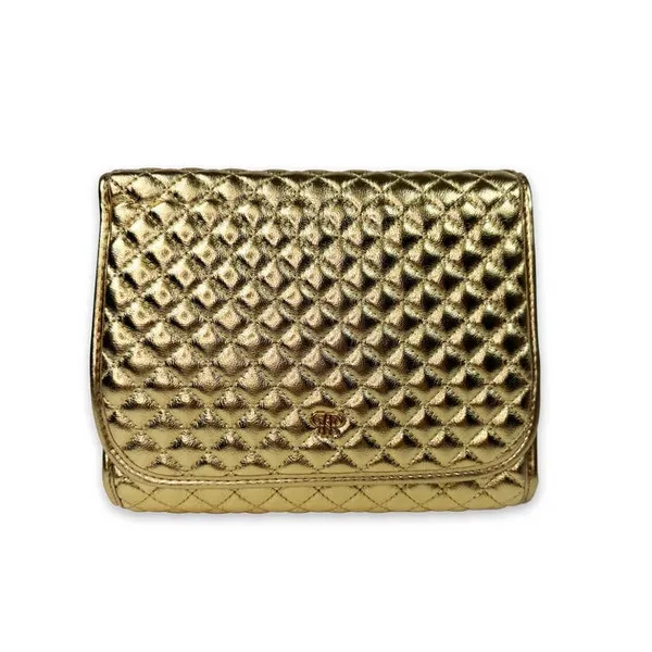 Getaway Toiletry Case-Pearl Quilted Carats Mcallen, TX