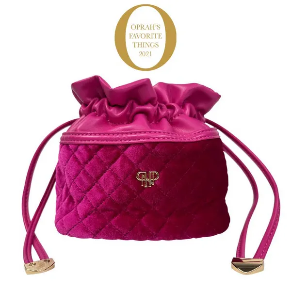 Oprah's Favorite Things 2021-  Ultra Jewelry Case Fuchsia Velvet Carats Mcallen, TX