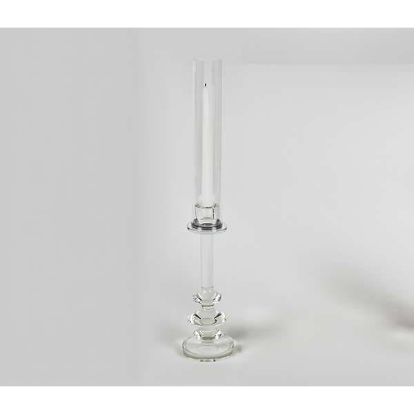 Crystal Glass Candle Holder with Shade Carats Mcallen, TX