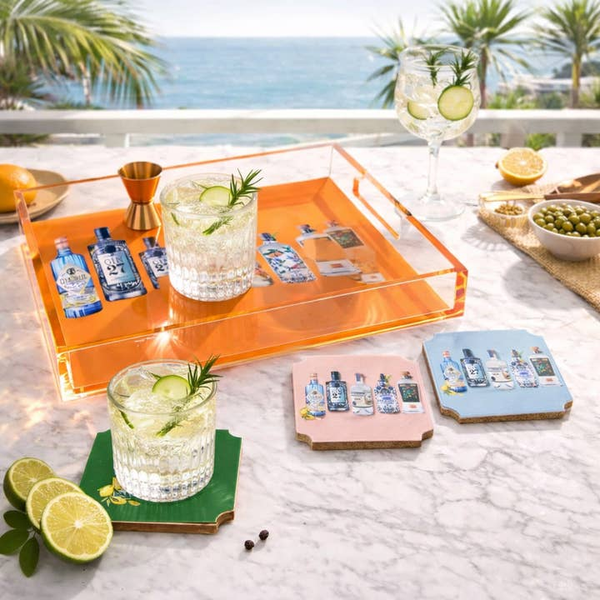 Acrylic Vanity Tray, Have a Drink Image 2 Carats Mcallen, TX