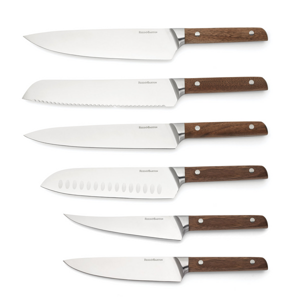 REED AND BARTON Asher 7 Piece Cutlery Block Set Image 2 Carats Mcallen, TX