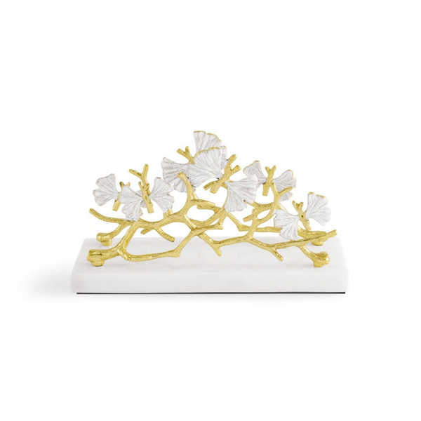 Michael Aram Butterfly Gingko Gold Vertical Napkin Holder Carats Mcallen, TX