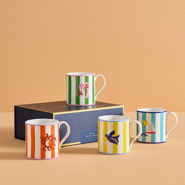 Jonathan Adler Boxed Playa Mugs Image 2 Carats Mcallen, TX