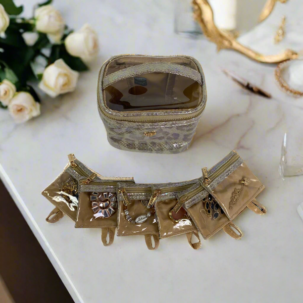 Ultra Jewelry Case- Glimmer Leopard Image 2 Carats Mcallen, TX