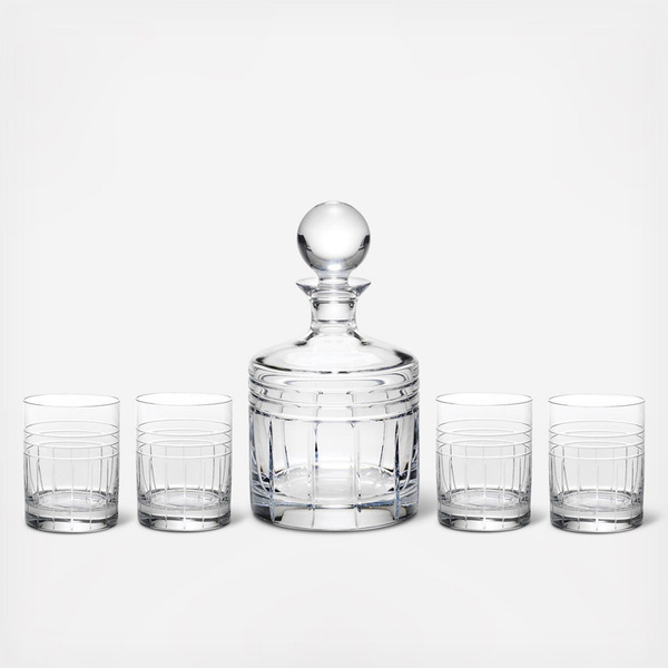 Tempo Crystal 5-Piece Whiskey Set Carats Mcallen, TX