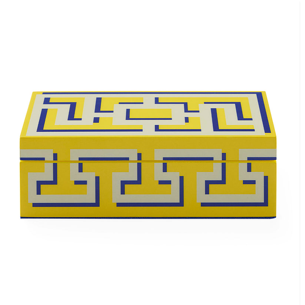 Jonathan Adler Labyrinth Lacquer Box Small Carats Mcallen, TX