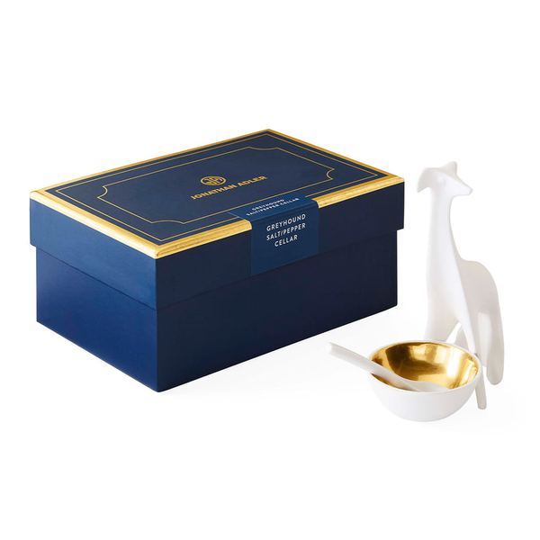 Jonathan Adler Greyhound Salt & Pepper Cellar Image 3 Carats Mcallen, TX