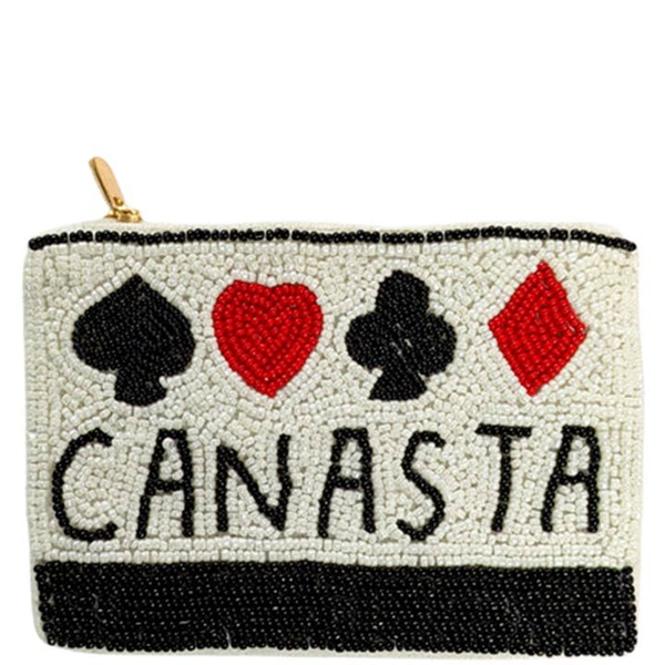 Seed Bead Canasta Coin Purse Bag, Hd Carats Mcallen, TX