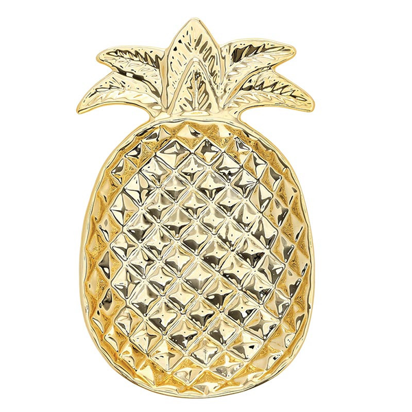Pineapple Ceramic Trinket Tray Carats Mcallen, TX