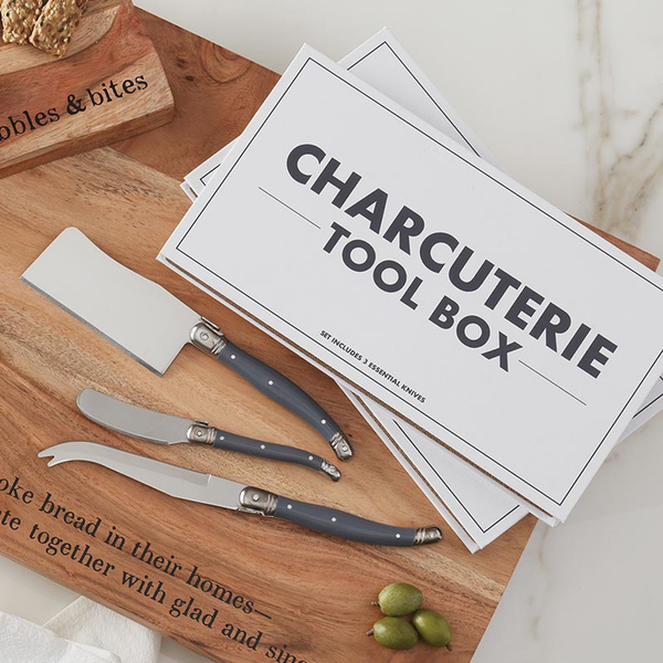 Face To Face Charcuterie Knives Book Box - Charcuterie Tool Box Image 4 Carats Mcallen, TX