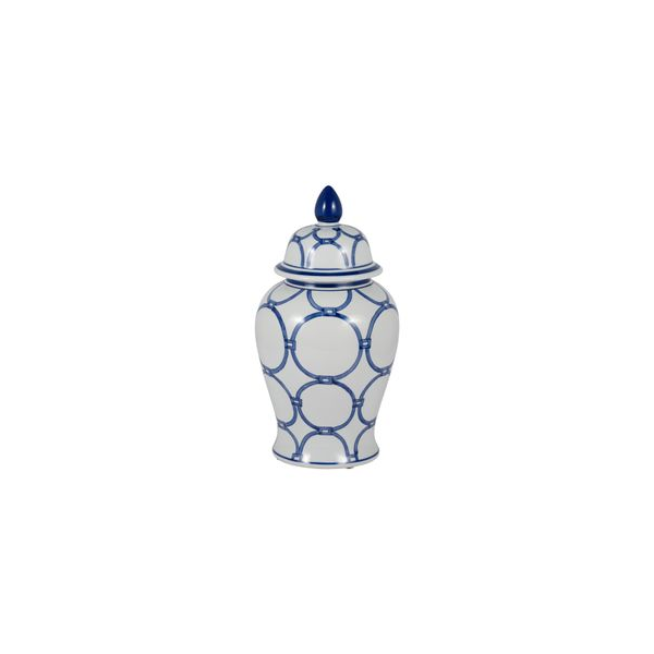 Links Temple Jar Blue and White Carats Mcallen, TX
