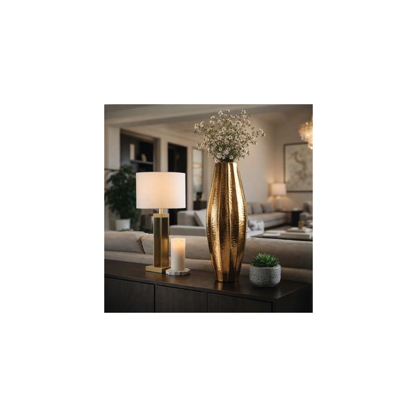 Viall Medium Gold Vase Image 2 Carats Mcallen, TX