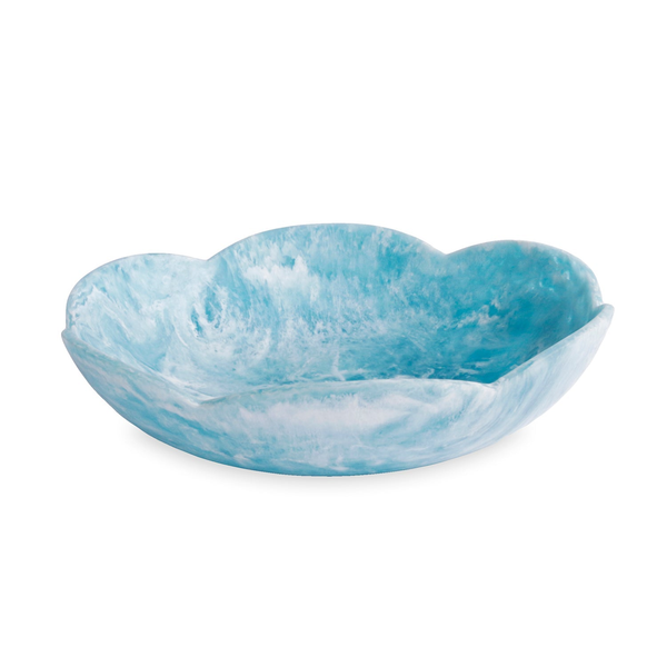 Resin Amelia Large Bowl (Aqua) Carats Mcallen, TX