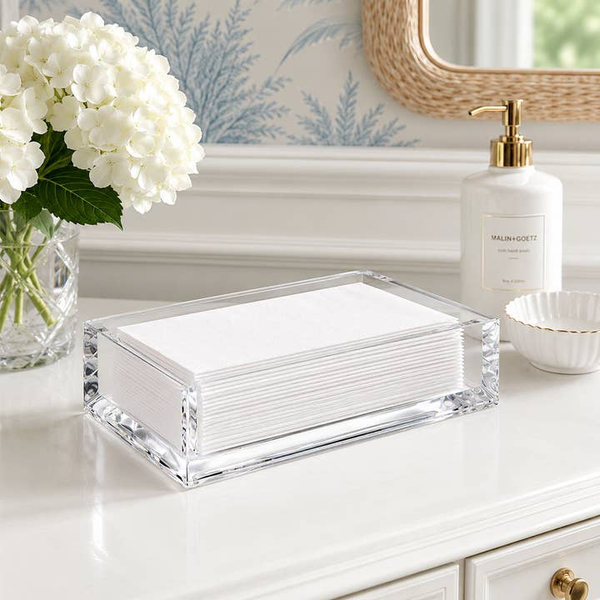 Guest Towel Napkin Holder, Acrylic Carats Mcallen, TX