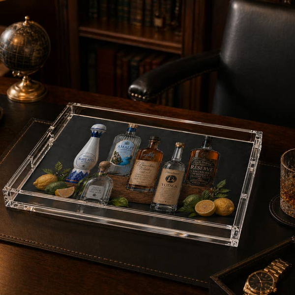 Acrylic Tray, Have 2 Drinks Image 2 Carats Mcallen, TX