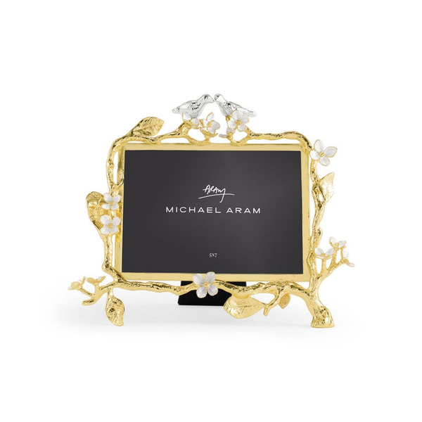 Michael Aram Lovebirds Silver & Gold 5 x 7 Frame Carats Mcallen, TX