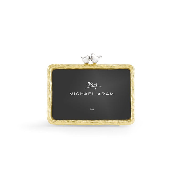 Michael Aram Lovebirds Silver & Gold 4 x 6 Frame Carats Mcallen, TX