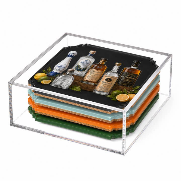 Boxed Coaster Set, Have 2 Drinks Image 2 Carats Mcallen, TX