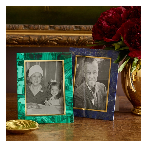 Cassiel Mosaic Frame 5x7, Malachite Image 2 Carats Mcallen, TX