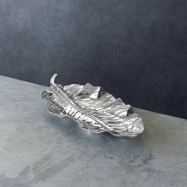 Garden Zebra Leaf Large Platter Carats Mcallen, TX