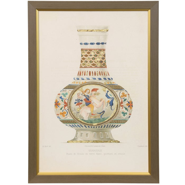 Verrerie | Made In Usa Textured Framed Print Carats Mcallen, TX