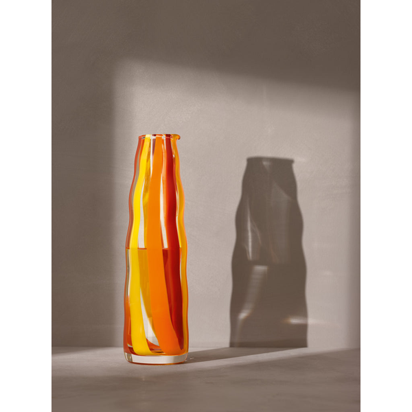 Folk Carafe 1L Orange/Red/Yellow Image 2 Carats Mcallen, TX