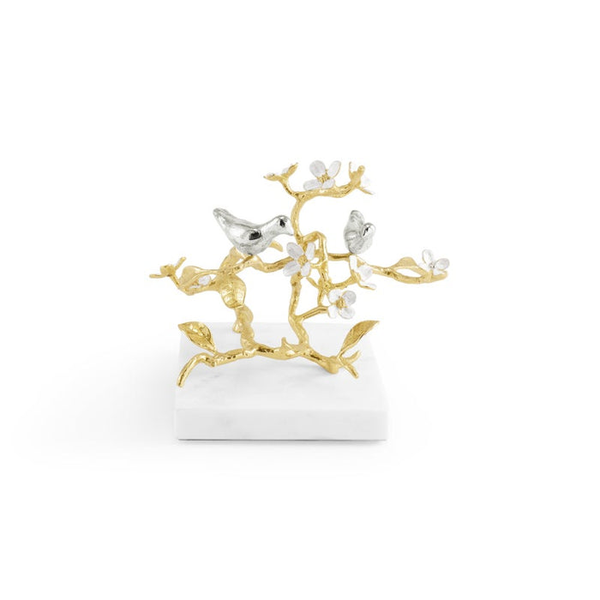 Michael Aram Lovebirds Silver & Gold Decorative Object Carats Mcallen, TX