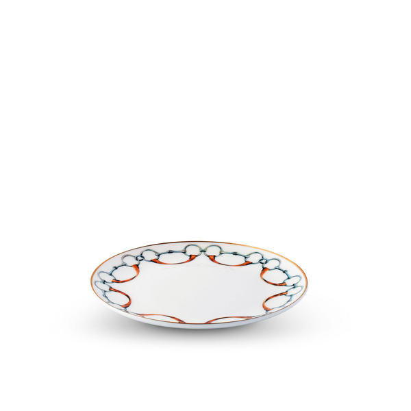 Wellington Bit Pattern Bone China Round Bread Plate Image 2 Carats Mcallen, TX
