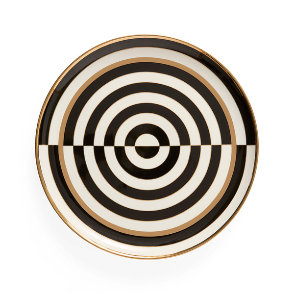 Jonathan Adler Op Art Round Serving Tray Carats Mcallen, TX