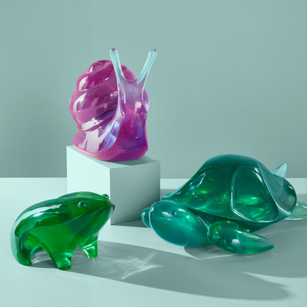 Jonathan Adler Acrylic Frog Objet Image 2 Carats Mcallen, TX