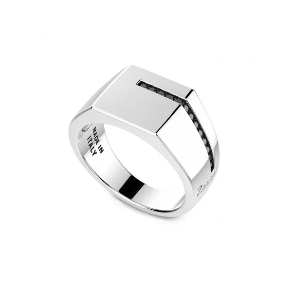 Zancan Silver Band with Blue Sapphire Carats Mcallen, TX