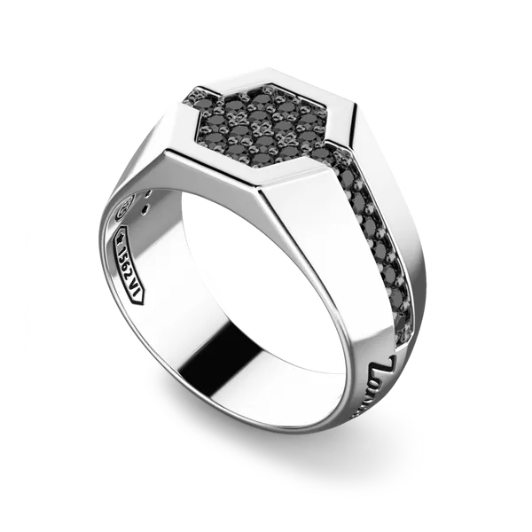 Zancan Silver Band with Blue Sapphire Carats Mcallen, TX