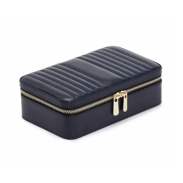 Maria Medium Zip Case-Navy Carats Mcallen, TX