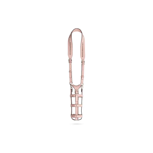 Sling-Vegan Leather Bottle Carrier Pink Carats Mcallen, TX