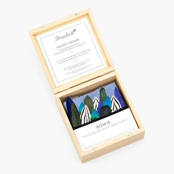 Brackish Bowie Pocket Square Carats Mcallen, TX