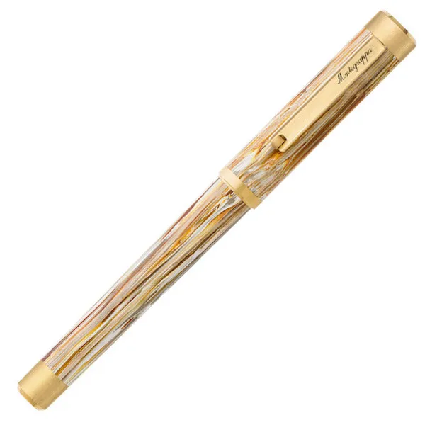 Montegrappa Caramel Zero Gold Trim Ballpoint Carats Mcallen, TX