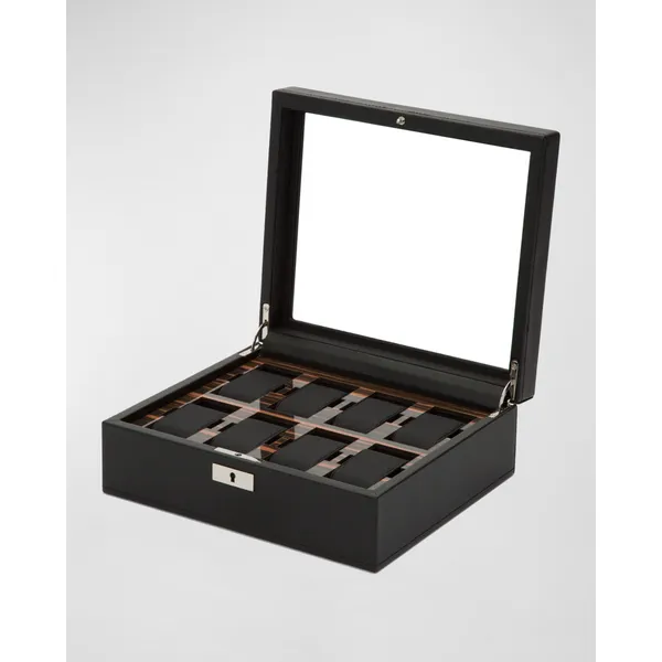 Roadster 8pc Watch Box-Black Carats Mcallen, TX