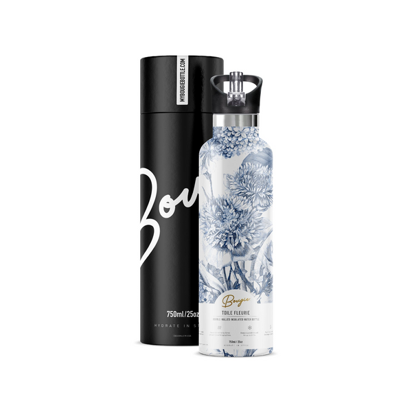 Bougie Bottle Toile Fleurie 25oz Image 2 Carats Mcallen, TX
