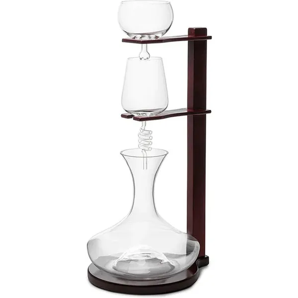 The Wine Savant Wine Tower Decanting & Aerator Set Carats Mcallen, TX