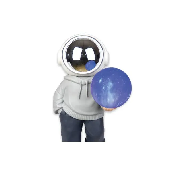 Wireless Speaker - Astronaut With Changing Lights Planet Earth - Silver Face Carats Mcallen, TX