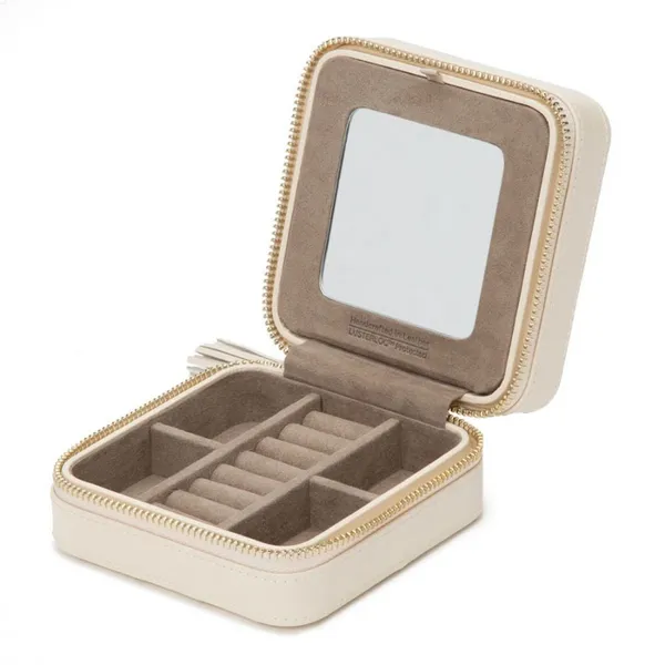 Caroline Zip Travel Case-Ivory Image 2 Carats Mcallen, TX