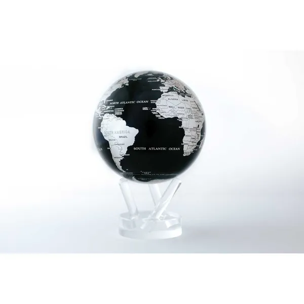 Black and Silver MOVA Globe 4.5