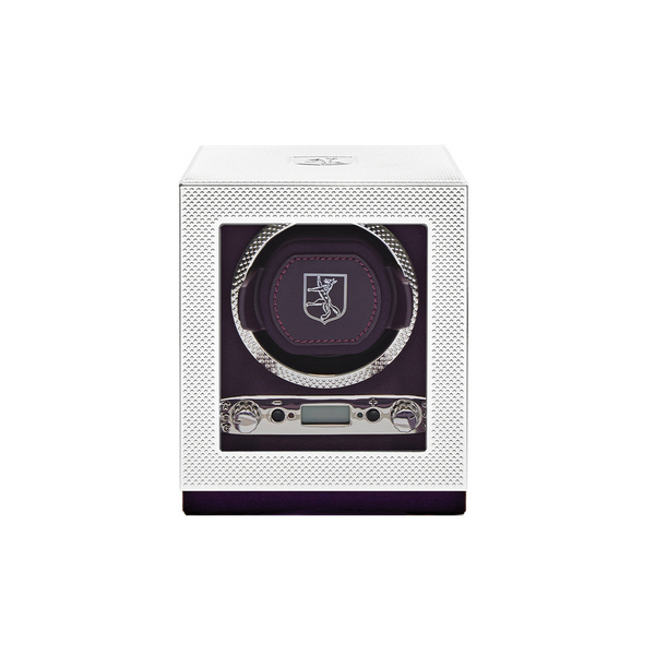Silver Single  Watch Winder- Silver Carats Mcallen, TX