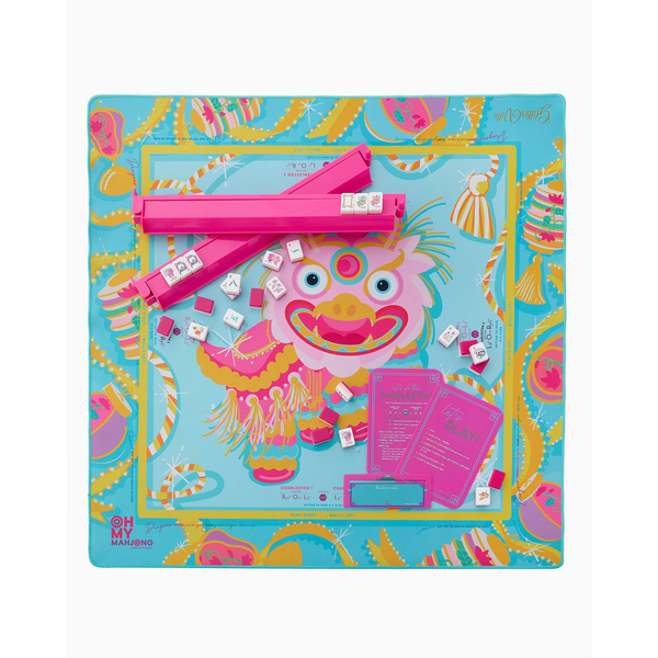 Glitterville Pink Dragon Mat Image 2 Carats Mcallen, TX