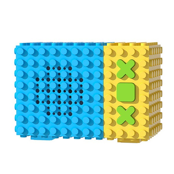 Soundblock Speaker Blue and Yellow Carats Mcallen, TX
