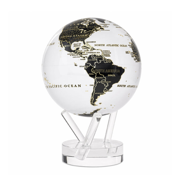 Gilded Terra Lux MOVA Globe 4.5in Carats Mcallen, TX